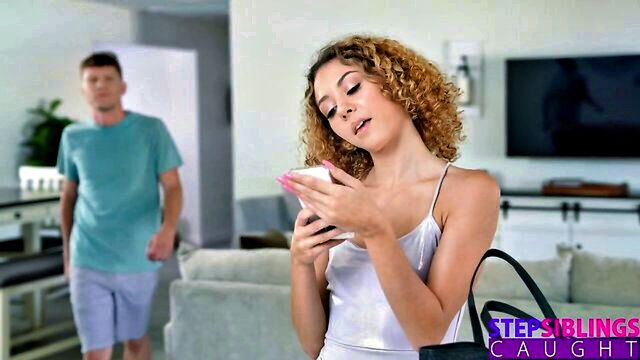 allie addison, petite, clean up - allie addison stepbro help