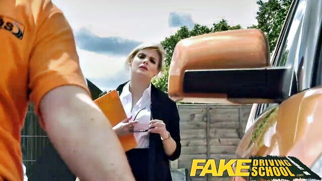 blowjob, big-tits, big-cock - katy jayne driving school