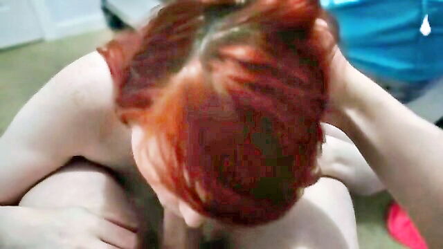 is horny, horny redhead, this horny - redhead loves pov