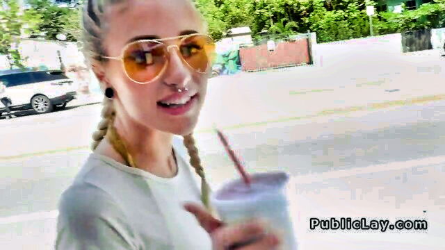 blonde, hardcore, fucking - hardcore public sex video