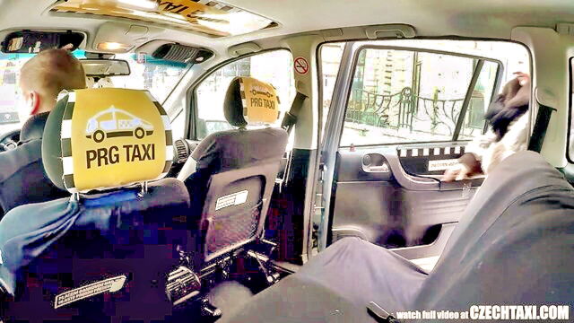 czech taxi blowjob : Czech AV