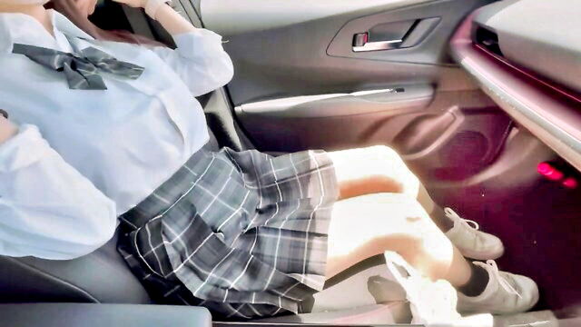turned on, fuck her, her pussy - cute japanese schoolgirl gets fucked