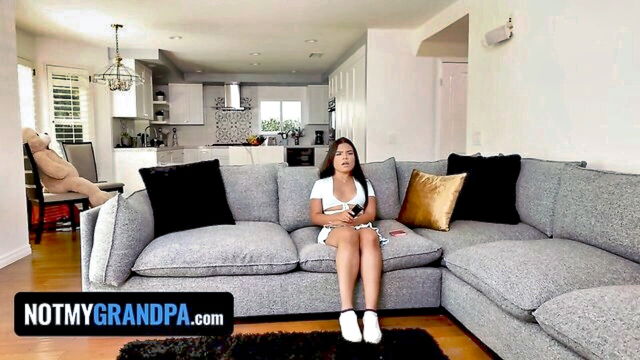 summer col, teen stepdaughter, sexy teen - stepdaughter gets creampied