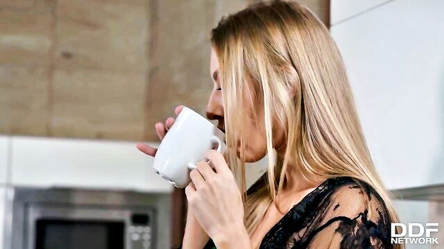 sexy blonde, jayla de angelis, anal pounding - jayla de angelis pool scene