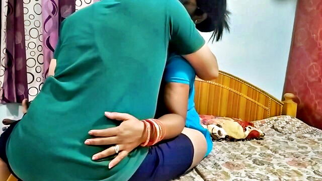 beauties, desi, couples - indian aunty enjoying sex