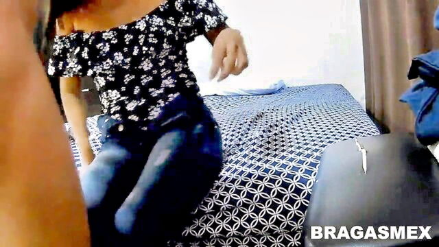 Bragas Mex, Niks Indian - amateur college girl surprise
