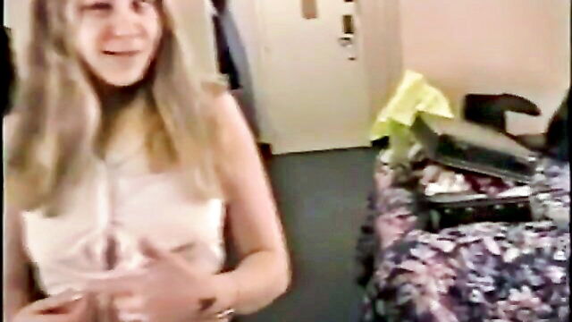 give me, in front, in front of - pantyjob in front of camera