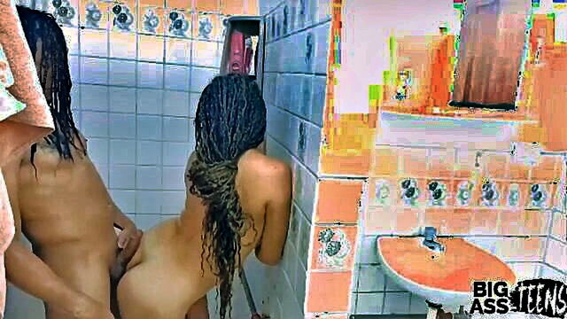 cuckold husband watches as stepdaughter seduces him while playing a game : Her big ass