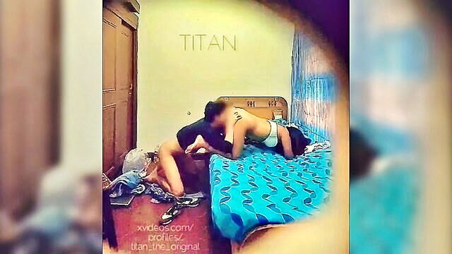 concealed recording during study session leads to sexual encounter and better than halloween video : Titan The Original