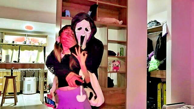 ghostface sodomizes and witnesses my uncovered rear entrance | anal gaping orgasm : Lukomaluko