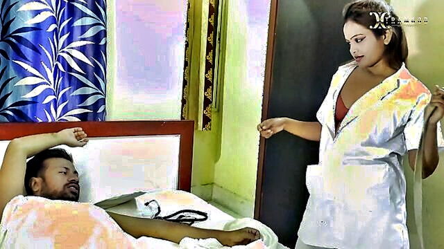 18 year old indian girl, after school teen sex (18+), african blowjob - doctor fucked patient with a unique condom including big dotted and high heels