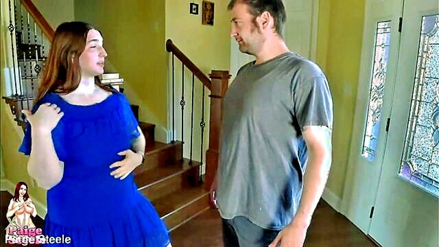 creampie, fucking, hardcore - arousal housewife receives intense anal pounding from dirty construction worker
