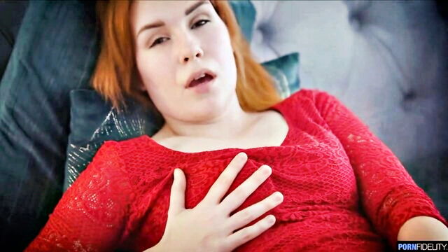 big tits, redhead, big ass - redhead face down ass up