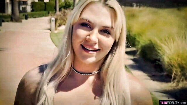 big tits, blonde, teen - maisey monroe creampie