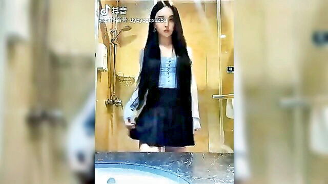 cute, hardcore, big dick - chinese shemale big cock