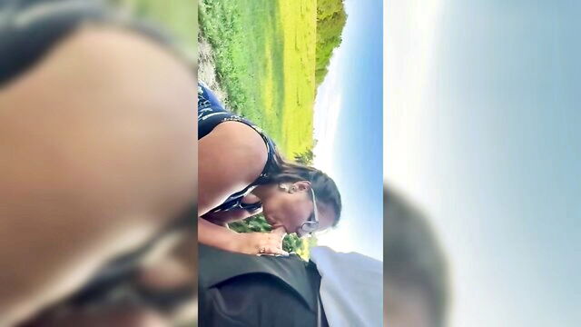 outdoor fuck, horny milf, door fuck - hot milf outdoor fuck