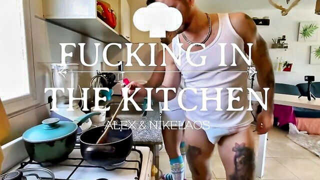 kitchen fuck, ts anal, anal destroyed - alex barcelona anal destruction