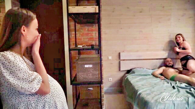 worship, fetish, hard - valeria pregnant worship