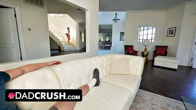 in front, in front of, front of - stepdad masturbates stepdaughter