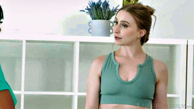 Ember Snow, Laney Grey - allgirlmassage laney grey
