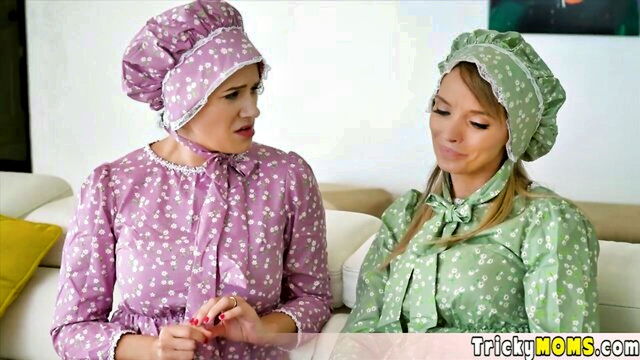 milf, busty, big tits - amish housewives sex scene