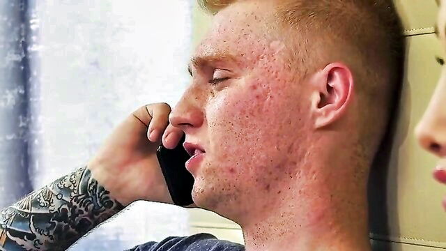 hardcore, guy fucks shemale, shemales - blonde inked anal sex