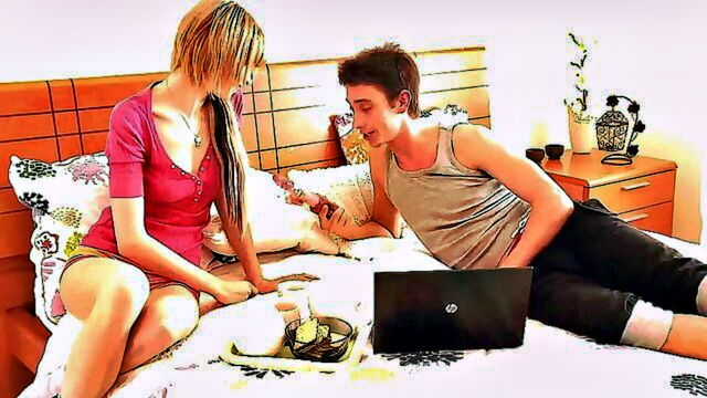 dildo, hardcore, porn - russian teen dildo ride
