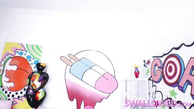 sex tape, sex tap, mona azar - mona azar swallowing