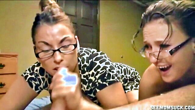 watch mature milf give the best blowjob and compilation of cumshots : See Mom Suck