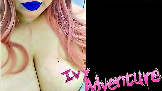 Ivy Adventure - hairy ebony blowjobs and cosplay pussy slap action Ivy Adventure