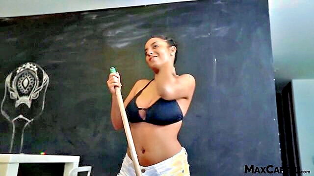 blowjob, pov, big tits - amateur latina with large natural breasts