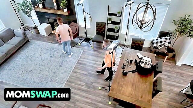 Demi Nova, Lory Lace - milf swap busty lory lace and demi nova get their tight pussies penetrated by their partners Mom Swap