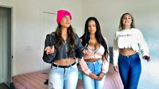 Lana Rhoades, Autumn Falls, Gabbie Carter - gabbie carter bra on