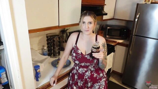 pov, big ass, milf - kelly payne bad babysitter
