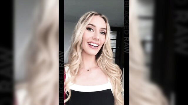 blacked raw, blonde hot, gets creampie - emily jade creampie