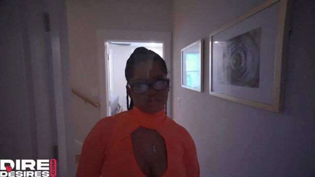 diredesires, ebony, halloween - cadence jones big tits