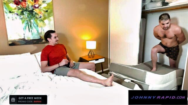 Jack Hunter, Johnny Rapid - gay missionary position
