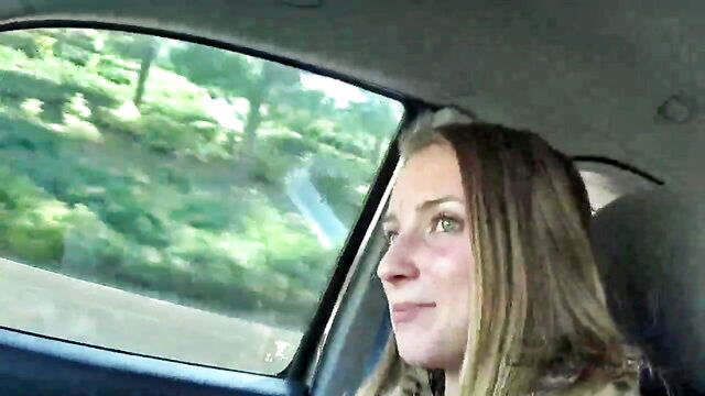 big dick, casting, deepthroat - sweet babe gets pounded