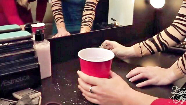 cali, lady fyre, laz fyre - cali carter gangbang