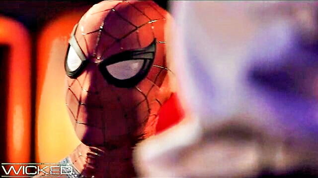 Blake Blossom - marvel superhero indulges in sexual fantasies with seductive gwen stacy in explicit video Wicked Pictures