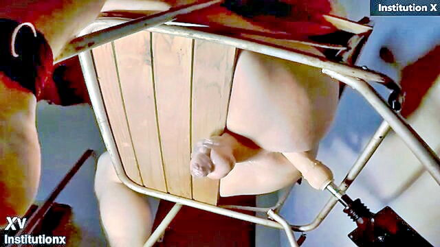using a device for anal stimulation on a chastity cuff wearer results in ejaculation through the prostate : Institutionx