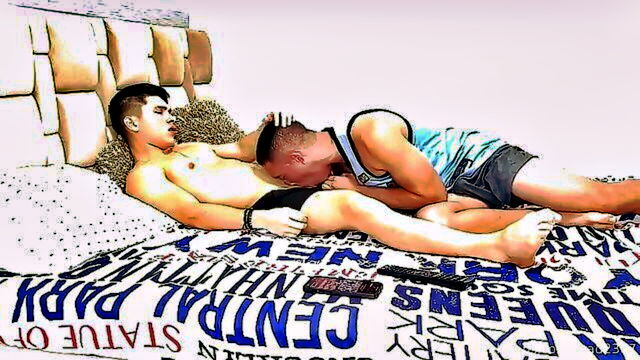 amateur, gangbang, threesome - calientes bareback threesome