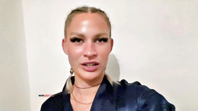 PaulinaSchubert, LisaSchubert - pov masturbation with small tits