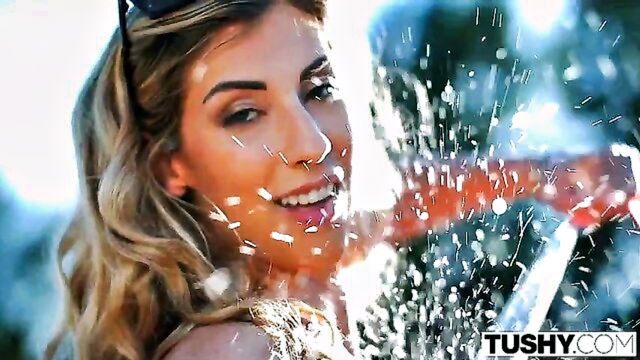 blonde, facial, anal - shonas anal scene