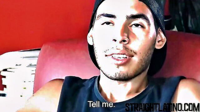 big dick, blowjob, close up - latino twink uniform