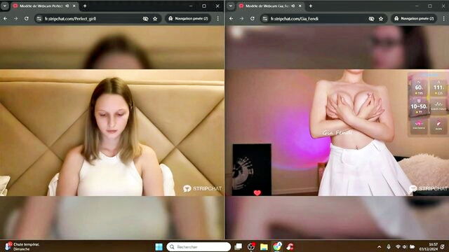 part2 - perfectgirll threesome video