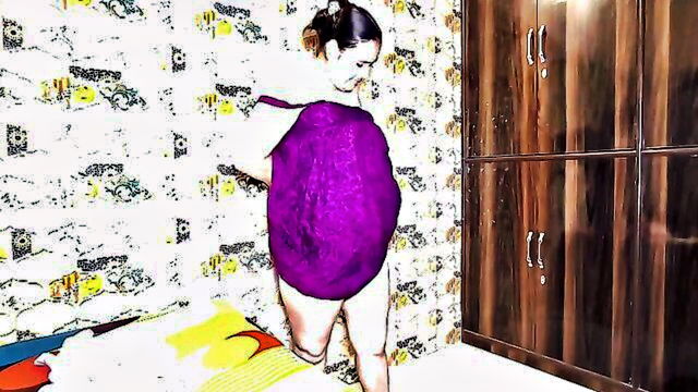 ass, blowjob, homemade - bbw housewife gets lonely