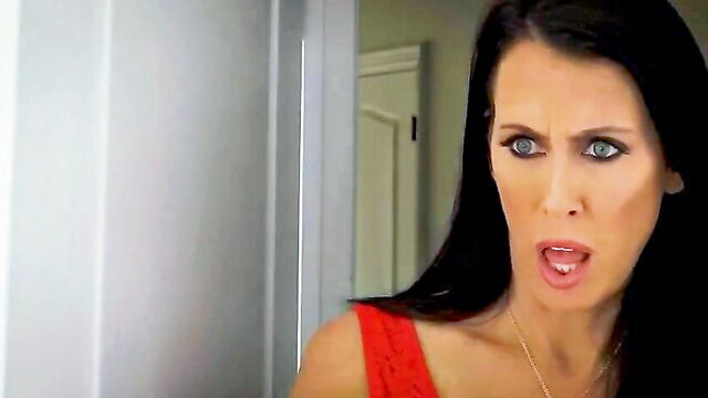cumshot, blowjob, big tits - reagan foxx cumshot