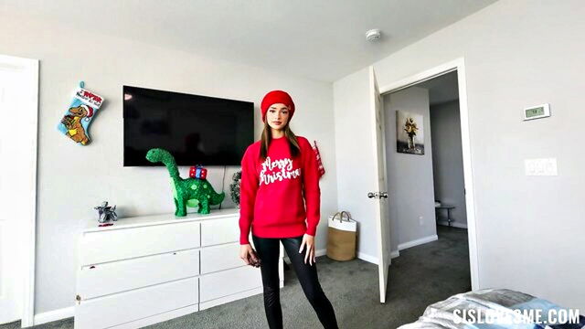 pov, christmas, tiny - nikki nicole christmas creampie