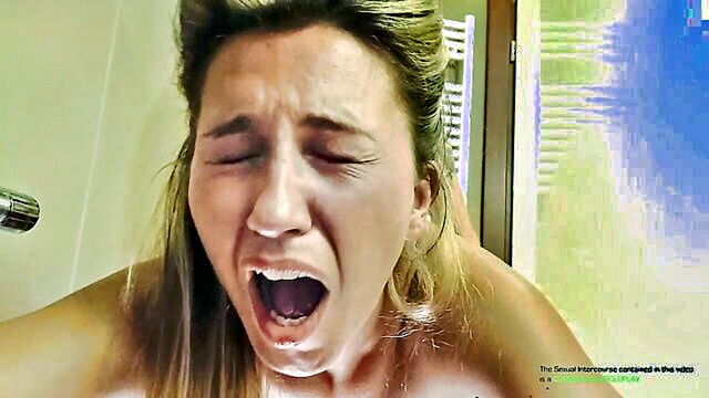 Fucktotum Maelle - amateur stepdad goes too hard on stepdaughters hotel bathroom fun Fucktotum Maelle